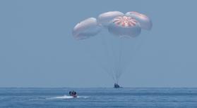 Houston, we have splashdown!